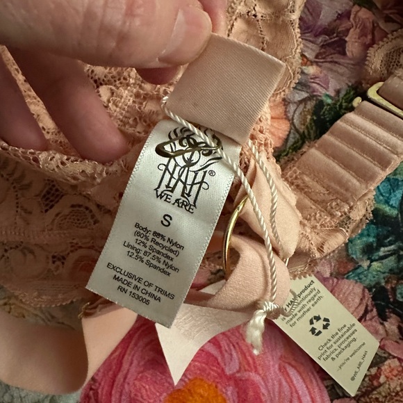 NWT Free People - We Are HAH - Got Ur Back Bralette - Copper Rose - Picture 7 of 7